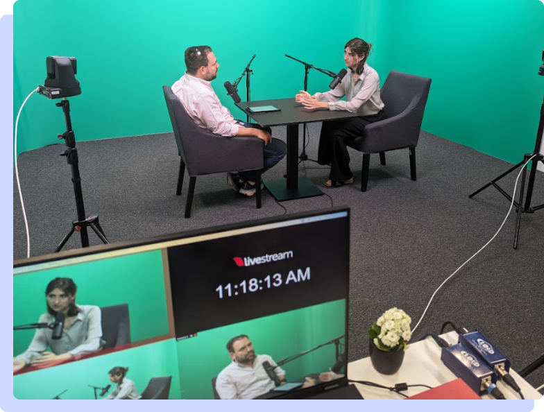 Gain new clients with our Professional Video Podcasts - All-in-One Service!